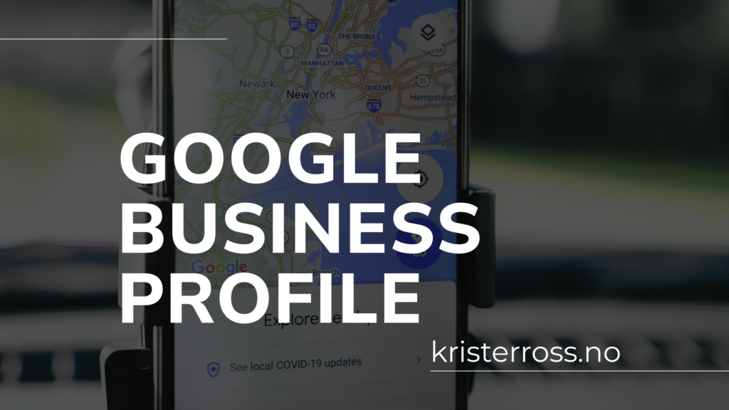 Google Min Bedrift Guide