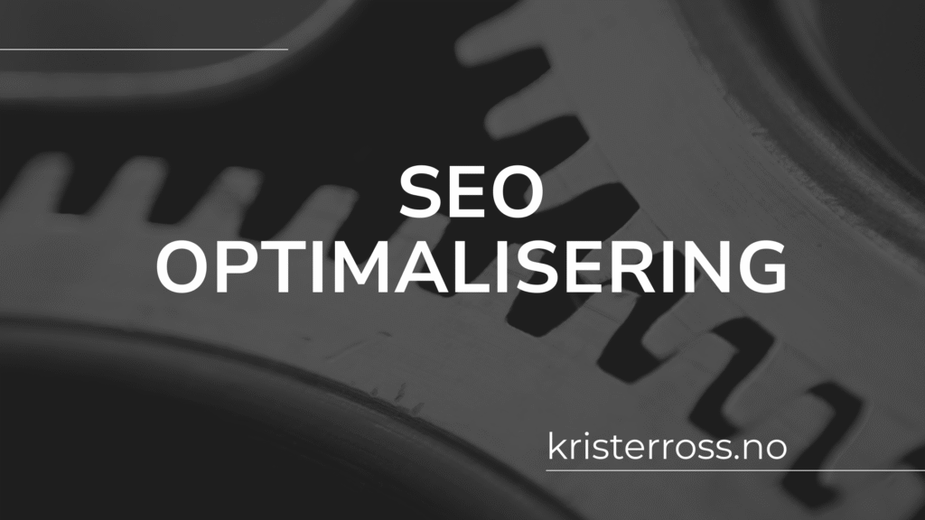 SEO optimalisering