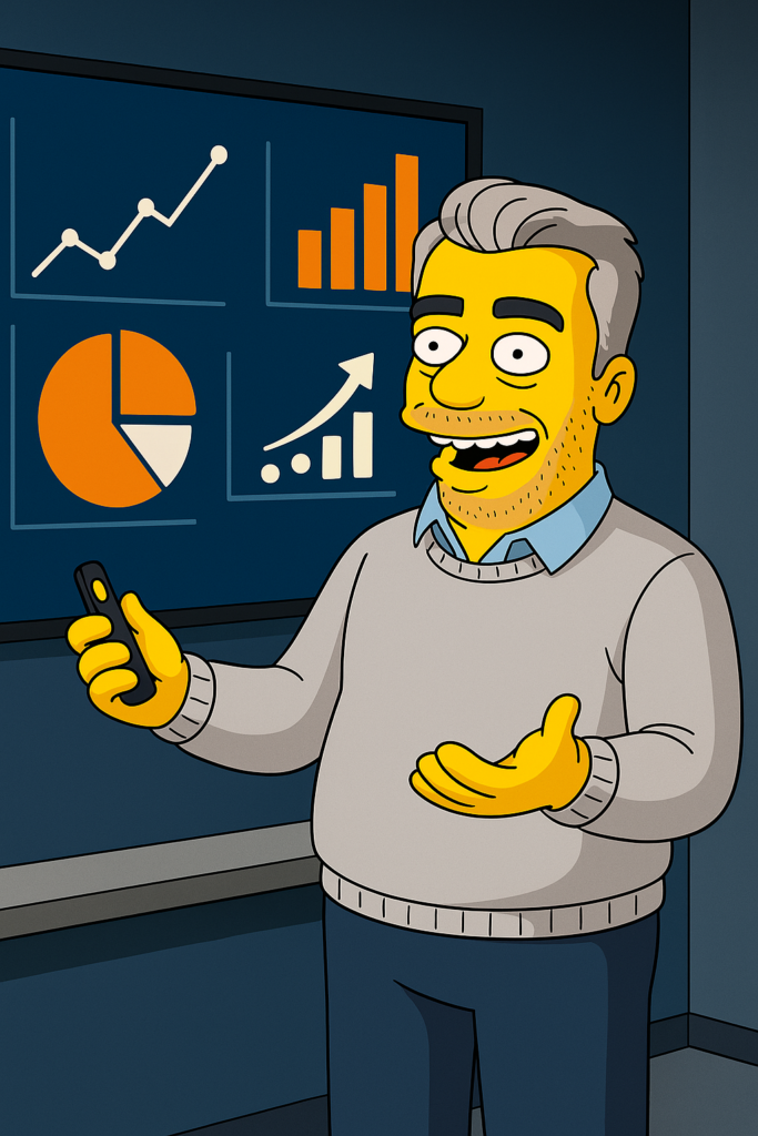Krister Ross som simpsonskarakter
