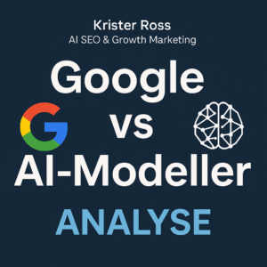 Google vs AI modeller i søk - analyse av krister ross